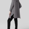 Cotton Button Hoodie Long Sleeve Tops - Image 2