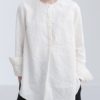 Cotton Long Sleeve Casual Blouse