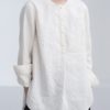 Cotton Long Sleeve Casual Blouse - Image 3