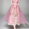 Elegant Floral Patchwork Loose Dress