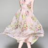 Elegant Floral Patchwork Loose Dress - Image 9