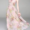 Elegant Floral Patchwork Loose Dress - Image 8