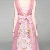 Elegant Floral Patchwork Loose Dress - Image 6