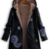 Ethnic Print Fleece Hooded Coat - Image 17