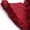Faux Fur Layered Women Cloak Coats - Image 11