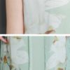 Floral Print Two Pieces Irregular Tank Dress - Image 9