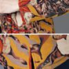 Frog Button Floral Print Vintage Coat - Image 9