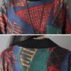 Geometric Print Patchwork Vintage Dress - Image 10
