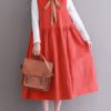 Hooded Women Corduroy Vintage Dress