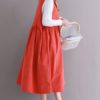 Hooded Women Corduroy Vintage Dress - Image 6