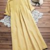 Irregular Embroidered Vintage Dresses - Image 5