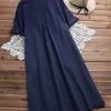 Irregular Embroidered Vintage Dresses - Image 8