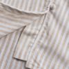 Irregular Loose Stripe V Neck Blouse - Image 7