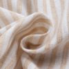 Irregular Loose Stripe V Neck Blouse - Image 10