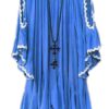Lace Patchwork Irregular Hem Blouse - Image 6