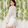 Lace Skinny Women Spring Twopiece - Image 5