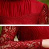 Lace chiffon maxi prom dresses - Image 5