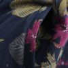 Leaves Print Hooded Vintage Coat - Image 5