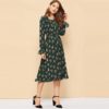 Office Lady Women Long Sleeve Dresses - Image 4