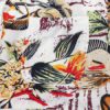 Patchwork Short Sleeve Rayon Blouses - Image 7
