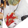Patchwork Short Sleeve Rayon Blouses - Image 8