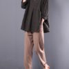 Plaid Long Sleeve Vintage Blouse - Image 10