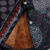 Polka Dot Thick Hooded Long Coat - Image 11