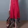 Print Patchwork Sleeveless Vintage Dresses - Image 3