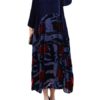 Print Patchwork Velvet Dresses