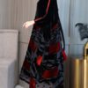Print Patchwork Velvet Dresses - Image 6
