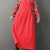 Retro Women Chinese Style with Pockets