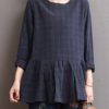 Ruffled Loose Baggy Tops Blouse - Image 3