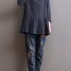 Ruffled Loose Baggy Tops Blouse - Image 6