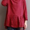 Ruffled Loose Baggy Tops Blouse - Image 7