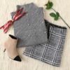 Stand Collar Long Sleeve Tight Sweater - Image 6