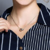 Striped Shirt Dress Buttons Irregular Midi Dress - Image 3