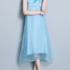 Vintage Embroidery Mid-long Dress - Image 3