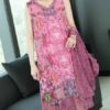 Vintage Floral Two Pieces Set Dress for Women - Image 8