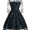 Vintage Lace Party Women Dresses - Image 6