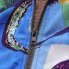 Vintage Print Hooded Coats - Image 8