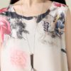 Vintage Print Layered Sleeveless O-neck Maxi Dresses - Image 6