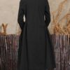 Vintage Women Crew Neck Mid Long Dress - Image 7