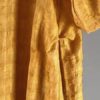 Vintage Women O-neck Half Sleeve Solid Maxi Dress - Image 11