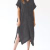 Vintage Women Retro Batwing Sleeve Dress