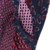 Vintage Women Stand Collar  Patchwork Cotton Dress - Image 11