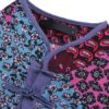 Vintage Women Stand Collar  Patchwork Cotton Dress - Image 8
