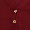 Women Buttons Vintage Long Maxi Dress - Image 7