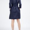 Women Loose Cotton  Dress with Detachable Girdle - Image 3