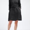 Women Loose Cotton  Dress with Detachable Girdle - Image 5