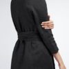 Women Loose Cotton  Dress with Detachable Girdle - Image 9
